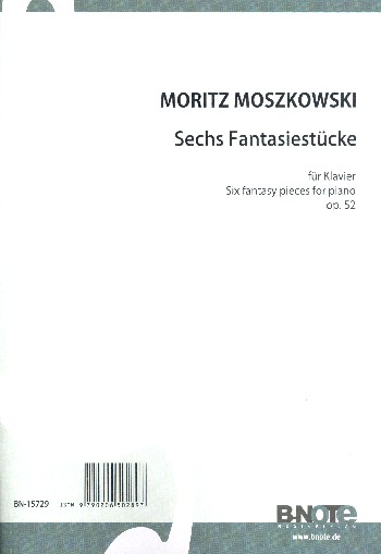 6 Fantasiestücke op.52  für Klavier  
