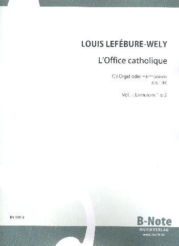 L'Office catholique op.148 Band 1 (Livraisons 1-2)  für Orgel (Harmonium)  