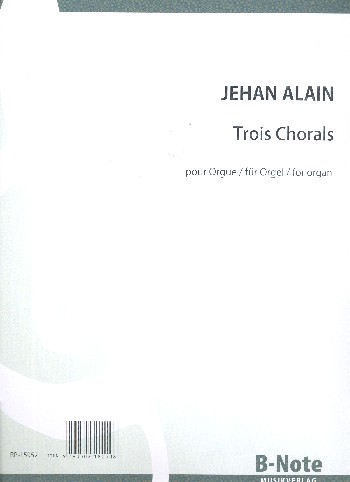 3 chorals  für Orgel  