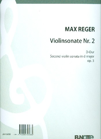Sonate Nr.2 D-Dur op.3&nbsp;&nbsp;für Violine und Klavier&nbsp;&nbsp;