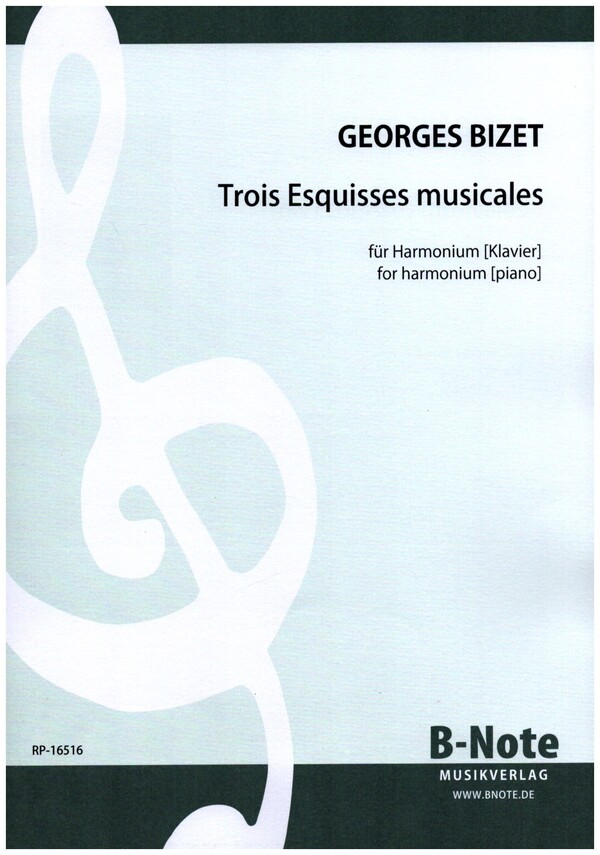 3 Esquisses musicales op.33  für Harmonium (Klavier)  
