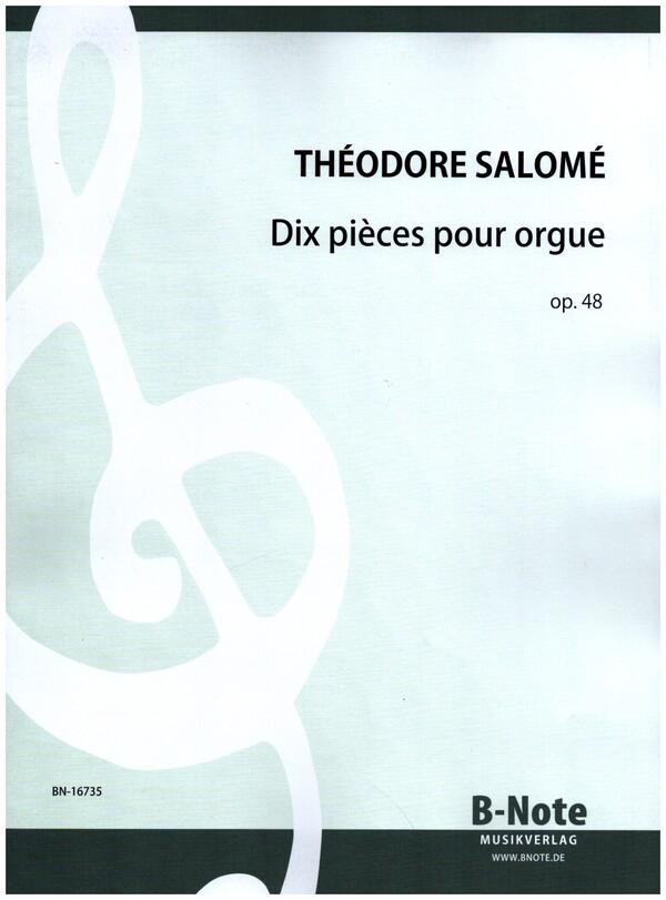 Dix pièces op.48  pour orgue  