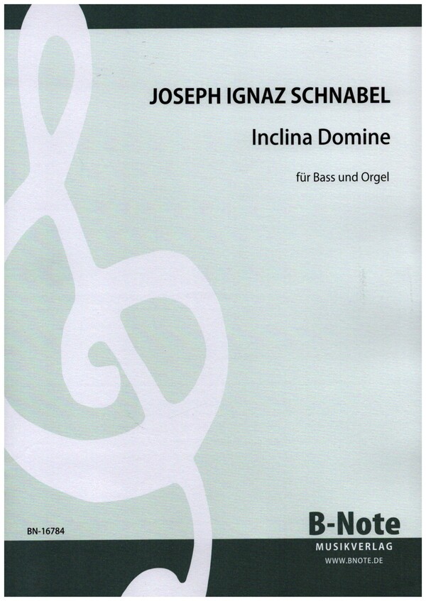 Inclina Domine  für Bass und Orgel  