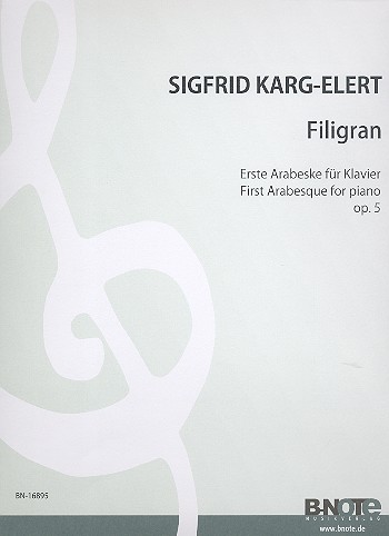 Filigran op.5&nbsp;&nbsp;für Klavier&nbsp;&nbsp;