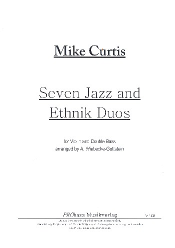 7 Jazz and Ethnik Duos:  for violin and double bass  2 scores