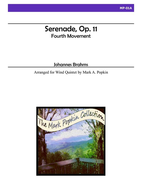 Serenada op.11 Fourth Movement&nbsp;&nbsp;for flute, oboe clarinet, horn and bassoon&nbsp;&nbsp;score and parts