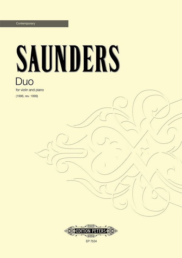  Duo &nbsp;&nbsp;for violin and piano&nbsp;&nbsp;performing score