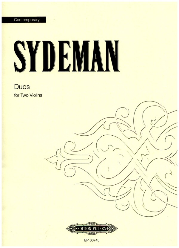 Duos (1976)&nbsp;&nbsp;für 2 Violinen&nbsp;&nbsp;Spielpartitur