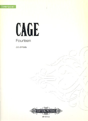 Fouteen  für Klavier solo und 13 Instrumente  Stimmen