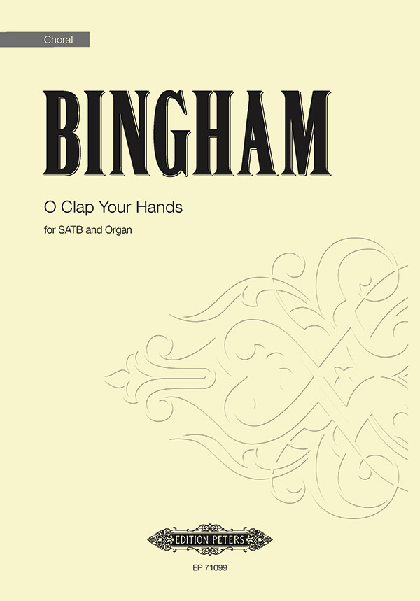Bingham, J.&nbsp;&nbsp;O Clap Your Hands, CP., S. (Ch..), A., Geheftet&nbsp;&nbsp;O Clap Your Hands (CP)