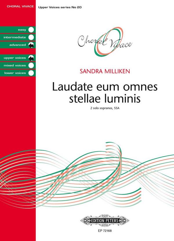 Laudate omnes stellae&nbsp;&nbsp;for 2 solo sopranos and SSA choir&nbsp;&nbsp;choral score