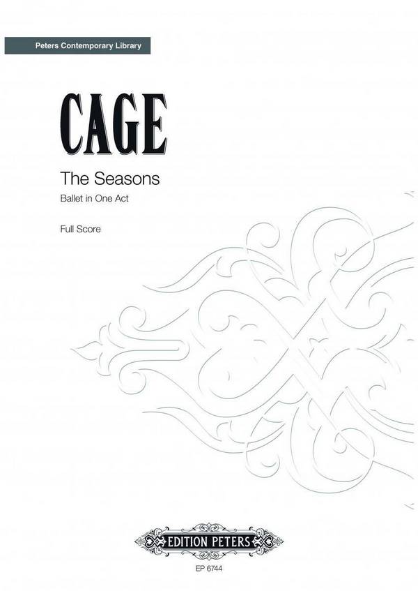 The Seasons (Ballet)&nbsp;&nbsp;for orchestra&nbsp;&nbsp;full score