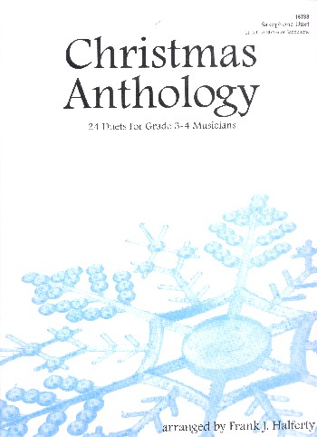 Christmas Anthology&nbsp;&nbsp;for 2 instruments&nbsp;&nbsp;score for alto and tenor saxophone