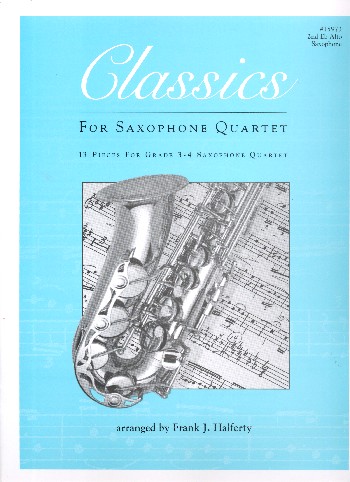 Classics&nbsp;&nbsp;for 4 saxophones (AATBar)&nbsp;&nbsp;Alto Saxophone 2
