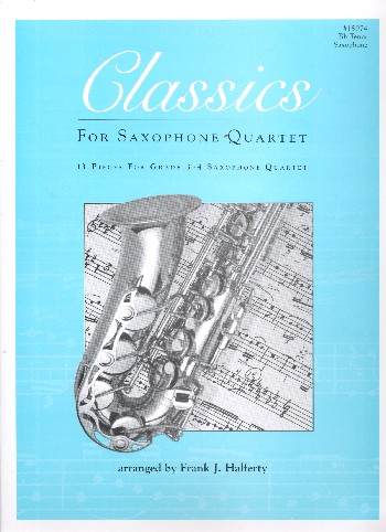 Classics&nbsp;&nbsp;for 4 saxophones (AATBar)&nbsp;&nbsp;Tenor Saxophone