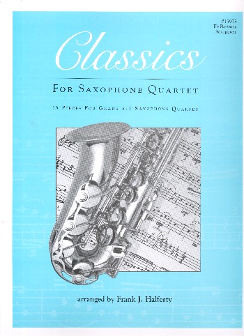 Classics&nbsp;&nbsp;for 4 saxophones (AATBar)&nbsp;&nbsp;Baritone Saxophone