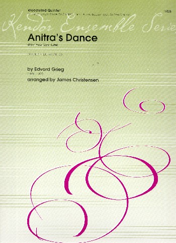 Anitra's Dance&nbsp;&nbsp;for flute, oboe, clarinet, horn and bassoon (bass clarinet ad lib)&nbsp;&nbsp;score and parts