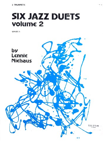 6 Jazz Duets vol.2:  for 2 trumpets  score