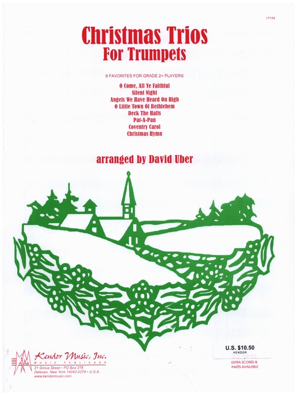 Christmas Trios&nbsp;&nbsp;for 3 trumpets&nbsp;&nbsp;score and parts