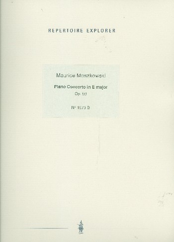 Concert in E Major op.59 for Piano and Orchestra  for 2 pianos  2 scores