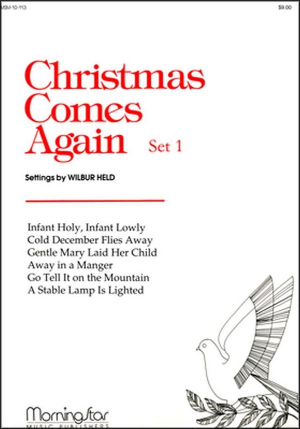 Wilbur Held&nbsp;&nbsp;Christmas Comes Again, Set 1&nbsp;&nbsp;Organ