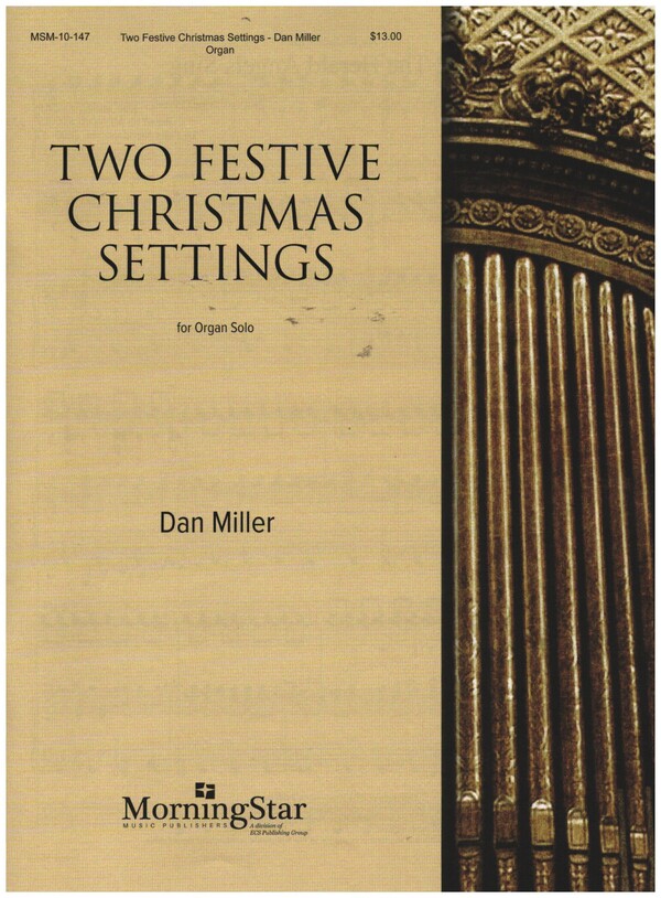2 Festive Christmas Settings  for organ  