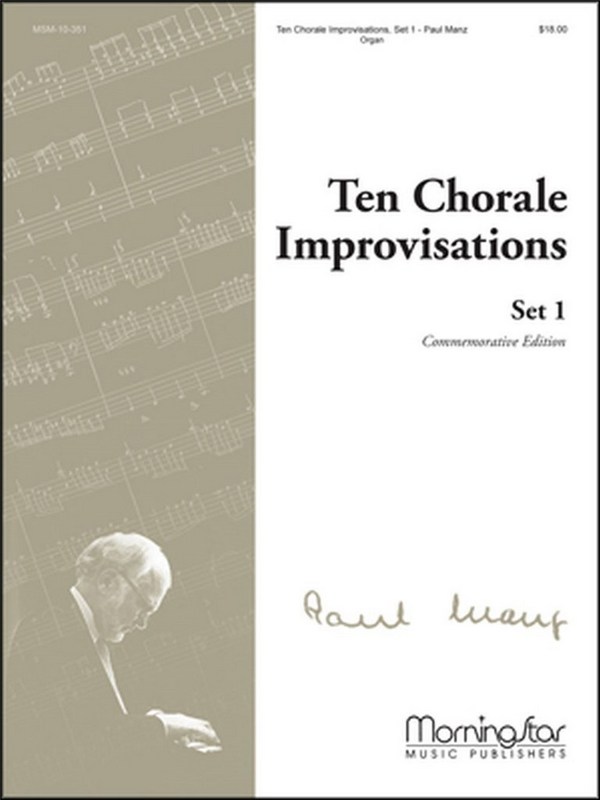 10 Chorale Improvisations Set 1  for organ  