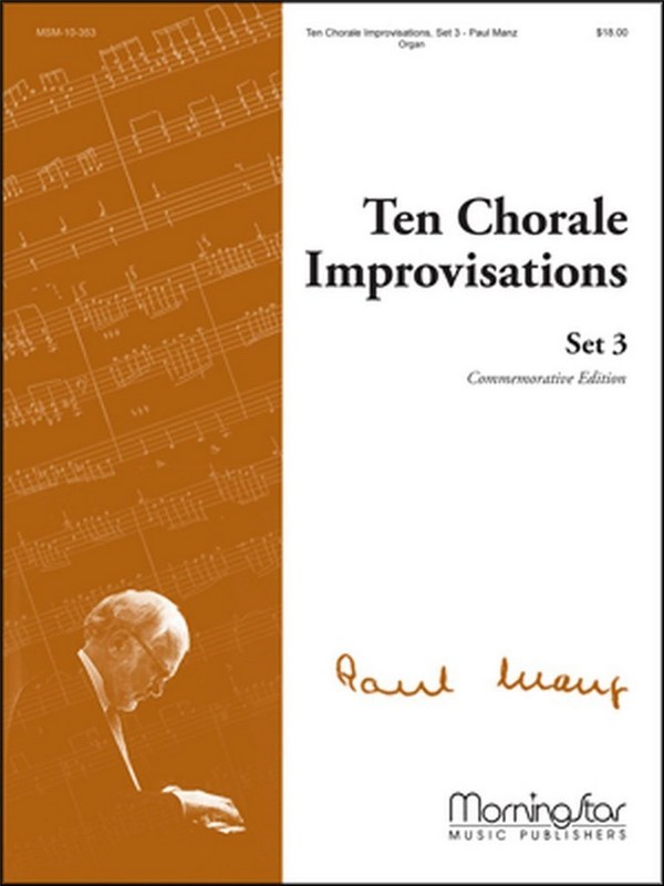 10 Chorale Improvisations Set 3  for organ  