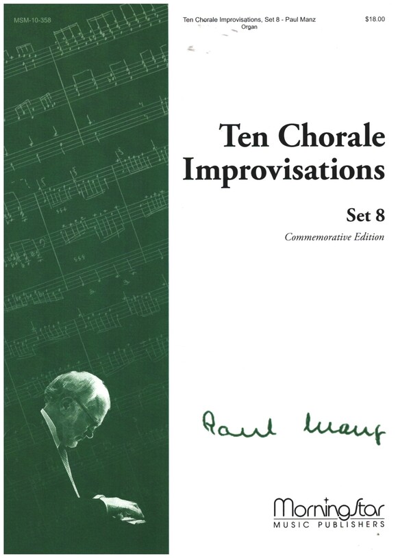 10 Chorale Improvisations vol.8  for organ  