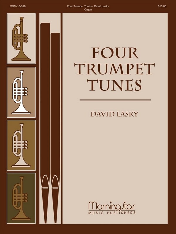 4 Trumpet Tunes  for organ   