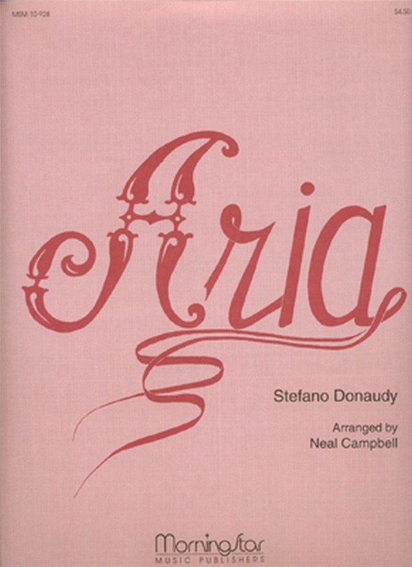 Neal Campbell_Stefano Donaudy&nbsp;&nbsp;Aria&nbsp;&nbsp;Organ