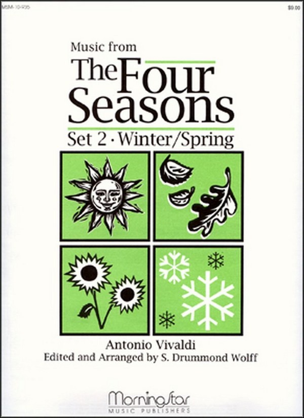 A. Vivaldi_S. Drummond Wolff  Music from The Four Seasons, Set 2 - Winter/Spring  Organ