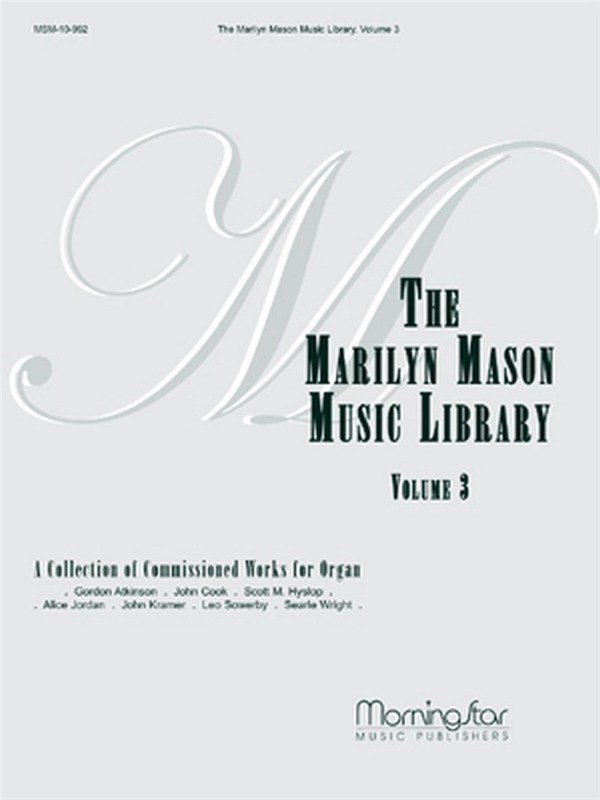Marilyn Mason&nbsp;&nbsp;The Marilyn Mason Music Library, Volume 3&nbsp;&nbsp;Organ