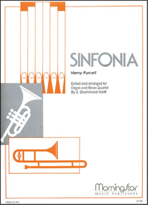Henry Purcell_S. Drummond Wolff&nbsp;&nbsp;Sinfonia&nbsp;&nbsp;Organ and Brass Quartet (Partitur + Stimmen)