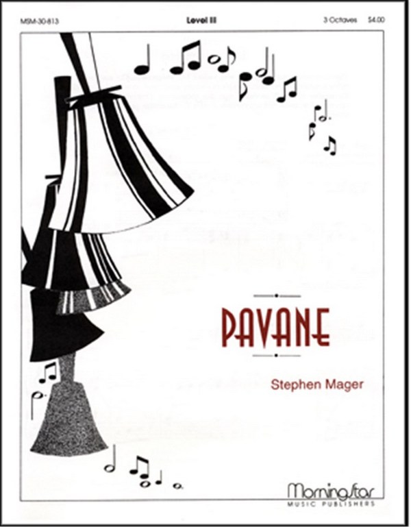 Stephen Mager&nbsp;&nbsp;Pavane&nbsp;&nbsp;Handbells and opt. Flute