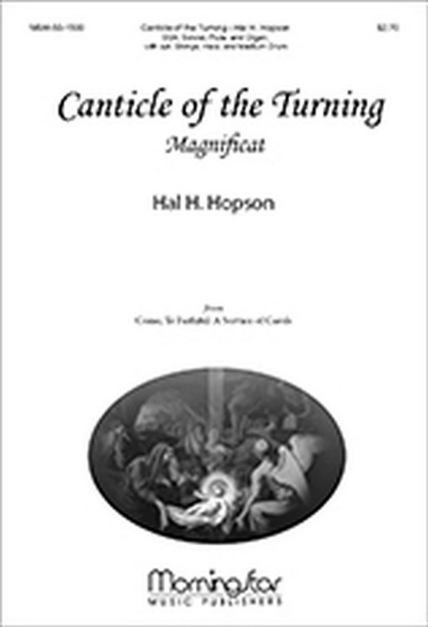 Hal H. Hopson&nbsp;&nbsp;Canticle of the Turning&nbsp;&nbsp;SSA, Soloist, Flute, Organ, opt. Strings, Harp, Medium Drum (CHORAL SC