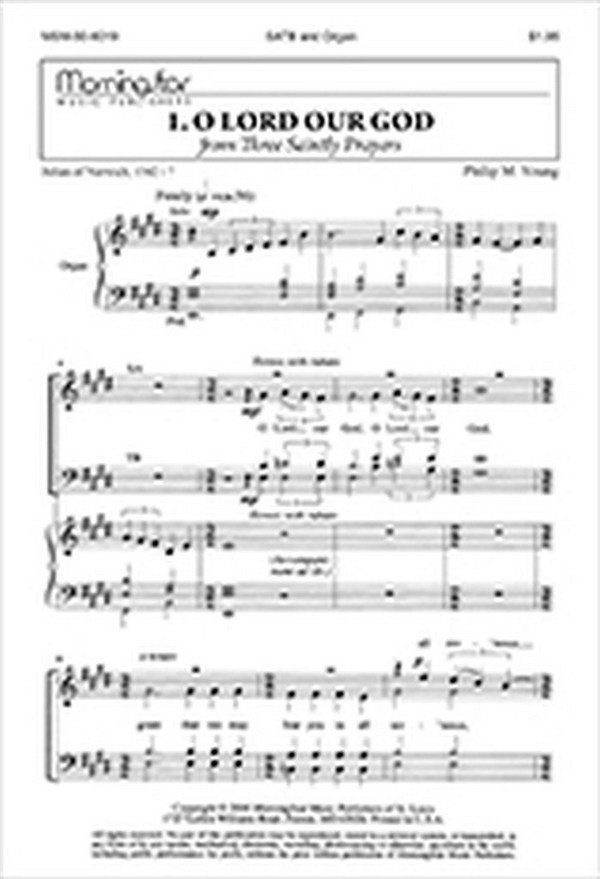 Philip M. Young&nbsp;&nbsp;O Lord, Our God&nbsp;&nbsp;SATB and Organ