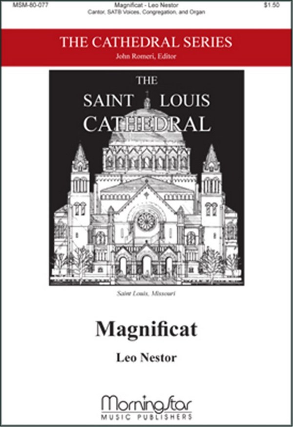 Leo Nestor&nbsp;&nbsp;Magnificat&nbsp;&nbsp;SATB, Cantor, Congregation and Organ