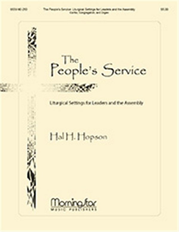 Hal H. Hopson&nbsp;&nbsp;The People's Service&nbsp;&nbsp;Cantor, Congregation and Organ (Blatt)