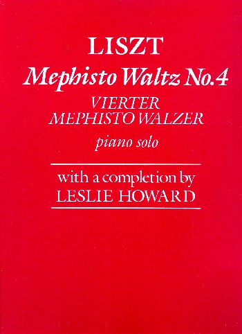 Mephisto Waltz no.4&nbsp;&nbsp;for piano&nbsp;&nbsp;