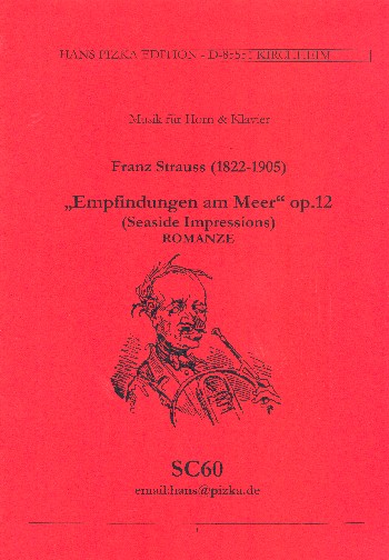 Empfindungen am Meer op.12  für Horn und Klavier  