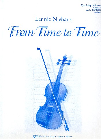 From Time to Time  für Streichorchester  Partitur und Stimmen (Set C) (8-8-5--5-5-5)