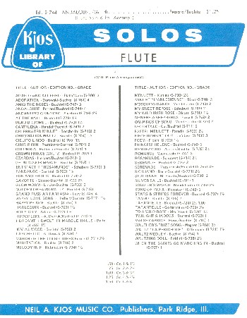 Andalouse&nbsp;&nbsp;for flute and piano&nbsp;&nbsp;