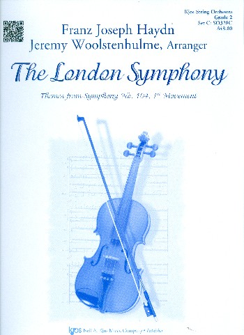 Themes from Symphony no.104 first Movement&nbsp;&nbsp;for string orchestra&nbsp;&nbsp;score and parts Set C (8-8-5--5-5-5)