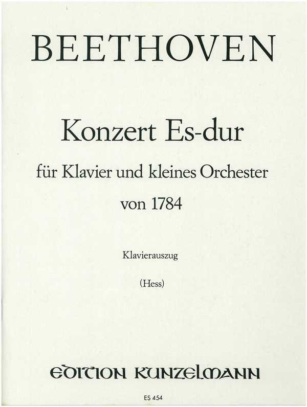 Konzert Es-Dur&nbsp;&nbsp;für Klavier und Kammerorchester&nbsp;&nbsp;für 3 Klaviere
