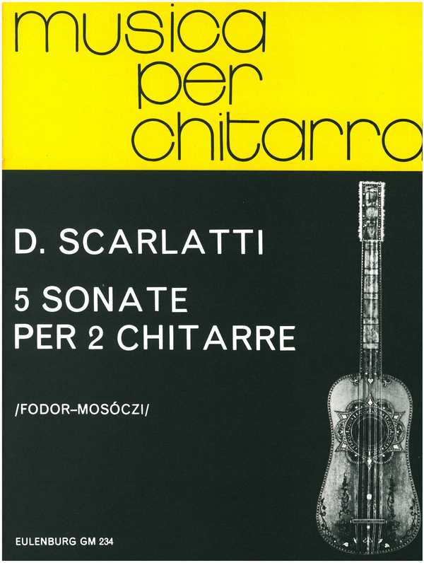 5 Sonate  per 2 chitarre  