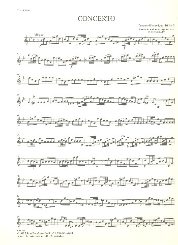 Concerto g-Moll op.10,2&nbsp;&nbsp;für Streichorchester&nbsp;&nbsp;Violine 2