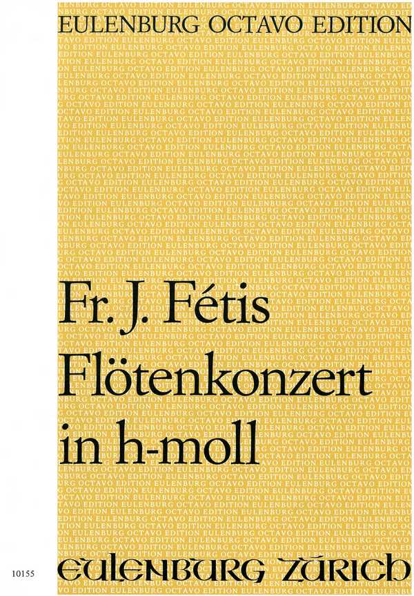 Konzert h-Moll&nbsp;&nbsp;für Flöte und Orchester&nbsp;&nbsp;Partitur