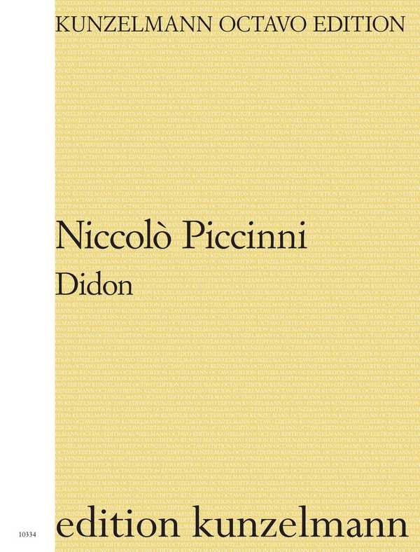 Didon  für Soli und Orchester  Partitur