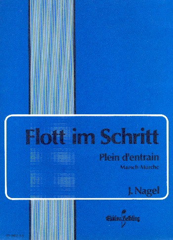 Flott im Schritt&nbsp;&nbsp;für Akkordeonorchester&nbsp;&nbsp;Akkordeon 1 (solo)